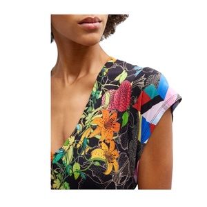 Johnny Was Dress Nero Tiered